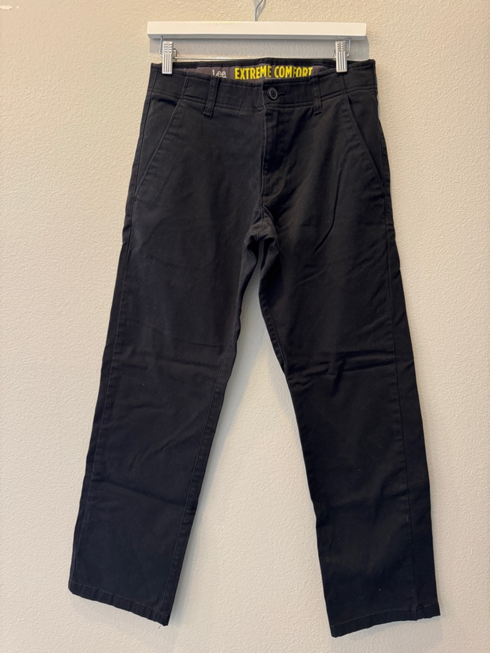 Lee Black Men’s Comfort Chinos